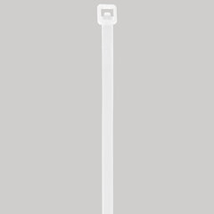 Стяжка (хомут) нейлоновая сверхпрочная POWER LOCK, 2,5&times;200 мм, КОМПЛЕКТ 100 шт., белая, SONNEN, 607920
