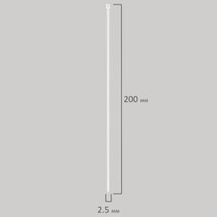 Стяжка (хомут) нейлоновая сверхпрочная POWER LOCK, 2,5&times;200 мм, КОМПЛЕКТ 100 шт., белая, SONNEN, 607920