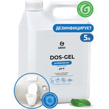 Средство для сантехники и уборки санитарных помещений 5,3 кг, GRASS DOS GEL, дезинфицирующее, концентрат