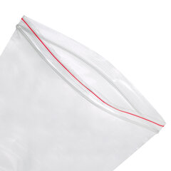 Пакеты ZIP LOCK &laquo;зиплок&raquo; ПРОЧНЫЕ, комплект 100 шт., 150&times;200 мм, ПВД, 60 мкм, BRAUBERG EXTRA, 608172