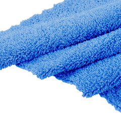 Тряпка для мытья пола из микрофибры 70&times;80 см &laquo;ULTRASONIC INDIGO COLOUR&raquo;, синяя, 220 г/<wbr/>м<sup>2</sup>, LAIMA HOME, 608220