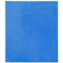 Тряпка из микрофибры 50&times;60 см, АВТО / ДОМ / ОФИС, &laquo;OVERLOCK INDIGO COLOUR&raquo;, синяя, 220 г/<wbr/>м<sup>2</sup>, LAIMA HOME, 608222