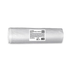 Пакеты фасовочные 24&times;32 см КОМПЛЕКТ 400 шт., ПНД 9 мкм, рулон без втулки, LAIMA, 608528