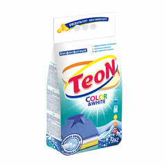 Стиральный порошок для всех типов стирки 9 кг TEON Color&White, бесфосфатный