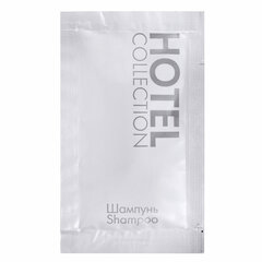 Шампунь одноразовый 10 мл, КОМПЛЕКТ 500 шт., HOTEL COLLECTION, саше, флоупак