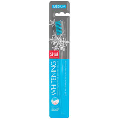 Зубная щетка средней жесткости SPLAT PROFESSIONAL &laquo;WHITENING&raquo;, безопасное отбеливание