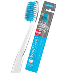 Зубная щетка средней жесткости SPLAT PROFESSIONAL &laquo;WHITENING&raquo;, безопасное отбеливание