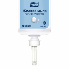Картридж с жидким мылом одноразовый Tellus/<wbr/>TORK (Система S1) Advanced, 1 л, гигиенический эффект, 420820