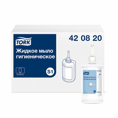 Картридж с жидким мылом одноразовый Tellus/<wbr/>TORK (Система S1) Advanced, 1 л, гигиенический эффект, 420820