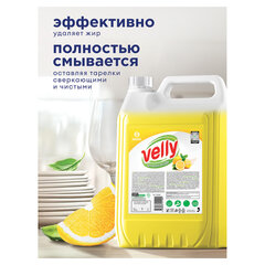 Средство для мытья посуды 5 кг, GRASS VELLY &laquo;Лимон&raquo;, концентрат