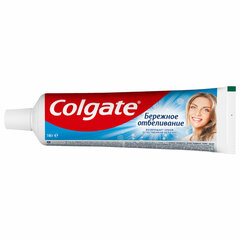 Зубная паста 100 мл COLGATE &laquo;Бережное отбеливание&raquo;, с фторидом и кальцием