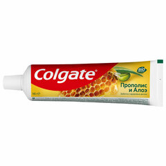 Зубная паста 100 мл COLGATE &laquo;Прополис и алоэ&raquo;, забота о деснах, с фторидом и кальцием