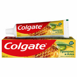 Зубная паста 100 мл COLGATE "Прополис и алоэ", забота о деснах, с фторидом и кальцием