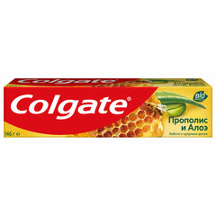 Зубная паста 100 мл COLGATE &laquo;Прополис и алоэ&raquo;, забота о деснах, с фторидом и кальцием