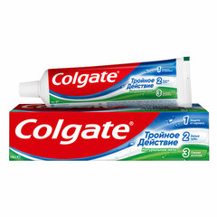 Зубная паста 100 мл COLGATE &laquo;Натуральная мята&raquo;, тройное действие, с фторидом
