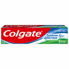 Зубная паста 100 мл COLGATE &laquo;Натуральная мята&raquo;, тройное действие, с фторидом