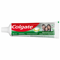 Зубная паста 100 мл COLGATE &laquo;Двойная мята&raquo;, защита от кариеса, с фторидом и кальцием