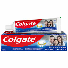 Зубная паста 100 мл COLGATE &laquo;Свежая мята&raquo;, защита от кариеса, с фторидом и кальцием