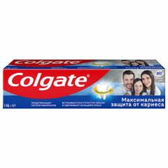 Зубная паста 100 мл COLGATE &laquo;Свежая мята&raquo;, защита от кариеса, с фторидом и кальцием