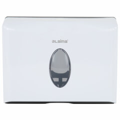 Диспенсер для полотенец бытовой LAIMA HOME (Система H2), Z-сложения, белый, ABS, 609108