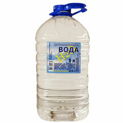 Вода дистиллированная 5 л