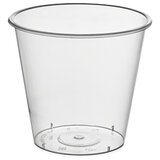 Стакан одноразовый 300 мл, пластиковый прозрачный, Bubble Cup, СВЕРХПЛОТНЫЙ, ВЗЛП