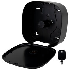 Диспенсер для туалетной бумаги LAIMA PROFESSIONAL PREMIUM BLACK (Система T2), малый, черный, ABS-пластик, 609521