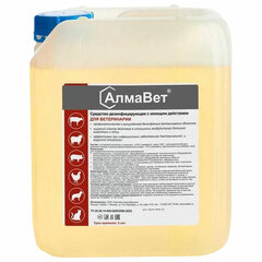 Средство дезинфицирующее для ветеринарии 5 л, АЛМАВЕТ, концентрат