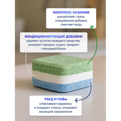 Таблетки для посудомоечных машин 150 шт., CLEAN&FRESH ALL-IN-1