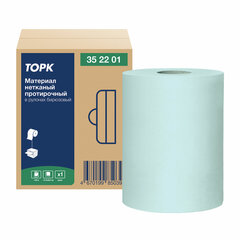 Протирочный нетканый материал TORK Advanced, 253 листа в рулоне, 39,5&times;27,6 см, бирюзовый, 352201