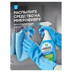 Средство для мытья стекол и зеркал 600 мл, GRASS CLEAN GLASS &laquo;Голубая лагуна&raquo;