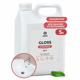 Средство для чистки сантехники кислотное 5,5 кг, GRASS GLOSS PROFESSIONAL, концентрат