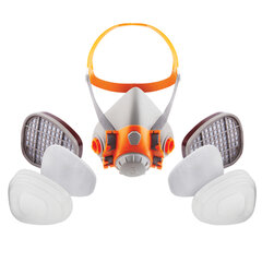 Комплект защитный Jeta Safety 6500 (перчатки, полумаска, фильтр, предфильтр, держатель), размер L