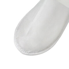 Тапочки одноразовые EVA Classic, закрытые, КОМПЛЕКТ 25 пар, спанбонд + ЭВА, размер 37-42, белые, SMZ