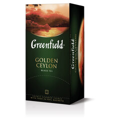 Чай GREENFIELD &laquo;Golden Ceylon&raquo; черный цейлонский, 25 пакетиков в конвертах по 2 г