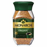 Кофе растворимый MONARCH "Original" 190 г, стеклянная банка, сублимированный