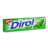 Жевательная резинка DIROL "Мята", 10 подушечек, 13,6 г