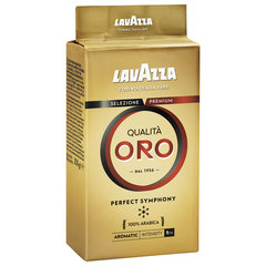 Кофе молотый LAVAZZA &laquo;Qualita Oro&raquo; 250 г, арабика 100%, ИТАЛИЯ