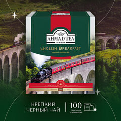 Чай AHMAD &laquo;English Breakfast&raquo; черный, 100 пакетиков в конвертах по 2 г