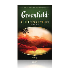 Чай листовой GREENFIELD &laquo;Golden Ceylon ОРА&raquo; черный цейлонский крупнолистовой 100 г