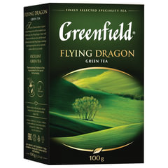Чай листовой GREENFIELD &laquo;Flying Dragon&raquo;, зеленый, 100 г