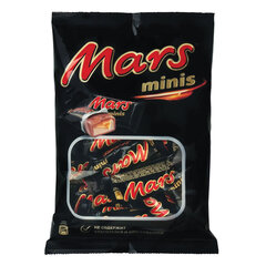 Батончики шоколадные мини MARS &laquo;Minis&raquo; с нугой и карамелью в молочном шоколаде, 182 г