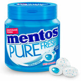 Жевательная резинка MENTOS Pure Fresh "Свежая мята", 50 подушечек, 100 г, банка