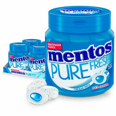 Жевательная резинка MENTOS Pure Fresh &laquo;Свежая мята&raquo;, 50 подушечек, 100 г, банка
