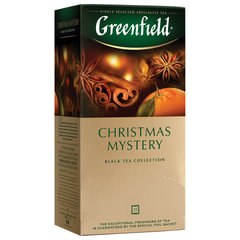 Чай GREENFIELD &laquo;Christmas Mystery&raquo; черный, 25 пакетиков в конвертах по 1,5 г