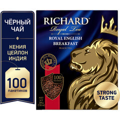 Чай RICHARD &laquo;Royal English Breakfast&raquo; черный, 100 пакетиков по 2 г