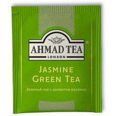 Чай AHMAD (Ахмад) &laquo;Jasmine Green Tea&raquo; зелёный с жасмином, 100 пакетиков в конвертах по 2 г