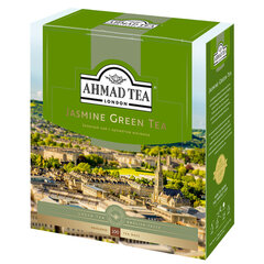 Чай AHMAD (Ахмад) &laquo;Jasmine Green Tea&raquo; зелёный с жасмином, 100 пакетиков в конвертах по 2 г