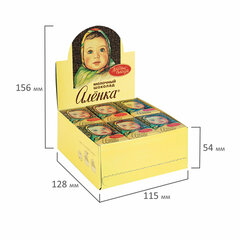 Шоколад КРАСНЫЙ ОКТЯБРЬ &laquo;Аленка&raquo;, 15 г, в шоубоксе, КО07747