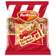 Конфеты шоколадные РОТ ФРОНТ &laquo;Батончики&raquo;, 250 г, пакет, РФ04274
